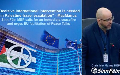 “Decisive international intervention is needed in Palestine-Israel escalation” – MacManus