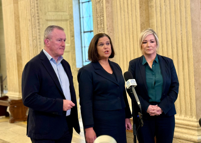 Sinn Féin welcomes progress on return to power-sharing