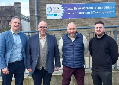 MEP MacManus visits Longford and Westmeath Education and Training Board Campus