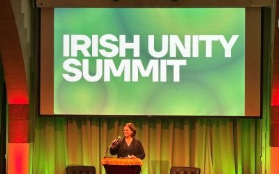 Mary Lou McDonald TD delivers keynote address to Irish Unity Summit in New York
