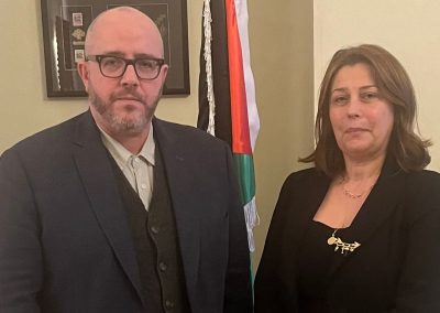 MacManus Welcomes Recognition of Palestinian Statehood