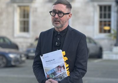 Little progress on affordable and social housing delivery – Eoin Ó Broin TD