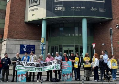 Sinn Féin demands answers on failure to deliver real affordable housing at Oscar Traynor Rd at extraordinary meeting of Dublin City Council 