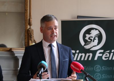 Paschal Donohoe should come clean on O’Leary meeting – Pearse Doherty