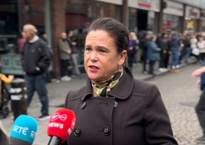 Sinn Féin will invest €1bn in working class communities left behind by Fianna Fáil and Fine Gael – Mary Lou McDonald