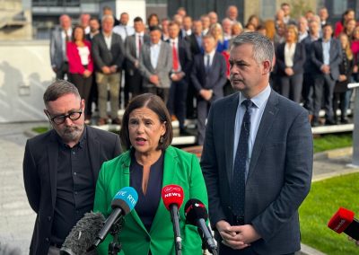 A Sinn Féin-led government will scrap USC on the first €45,000 of income for every worker – Mary Lou McDonald