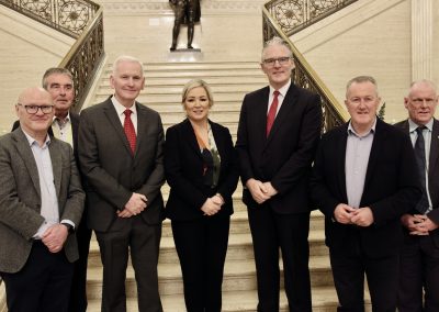 Sinn Féin meet senior GAA delegation including President Jarlath Burns to discuss Casement Park 