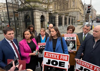 Criminal Justice System has failed Joe Drennan and his family:Matt Carthy calls for review of use of concurrent sentencing