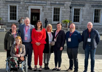 Joanna Byrne TD hosts SOSAD briefing in Leinster House